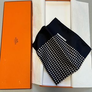 Hermes tie with box